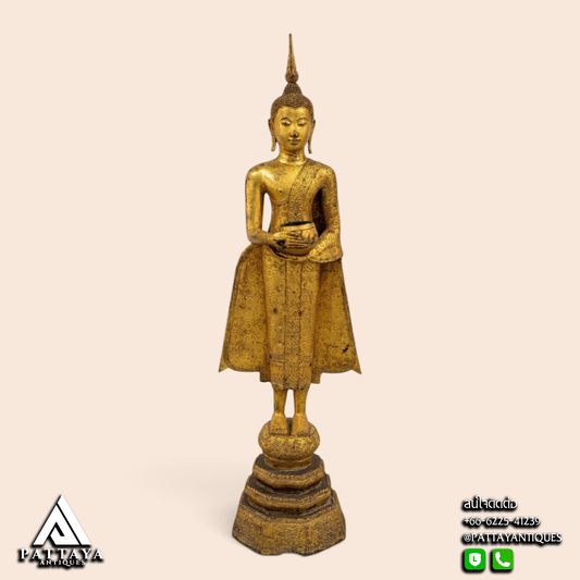 Large 19th Century Standing Buddha