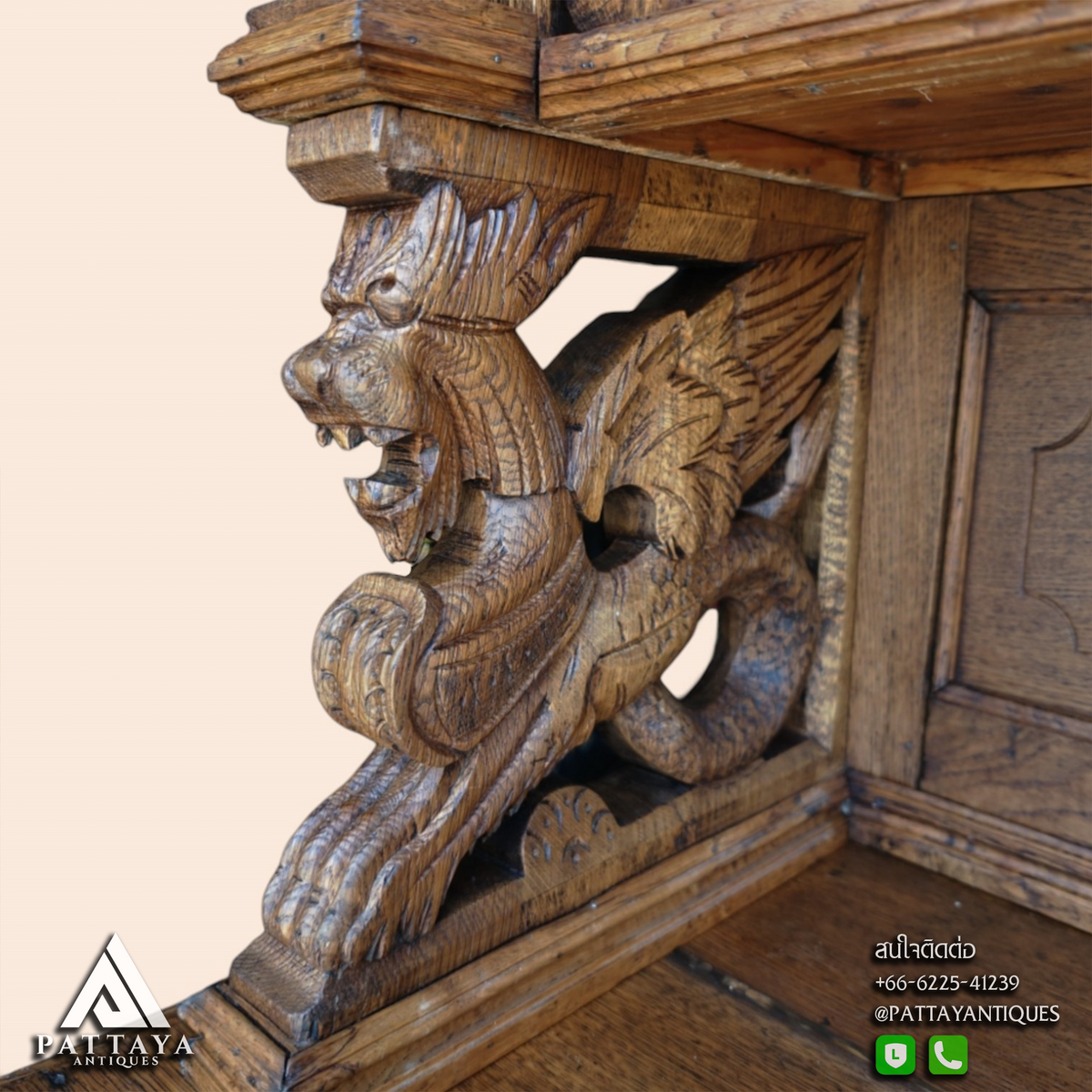 Large 19th Century Hunting Cabinet
