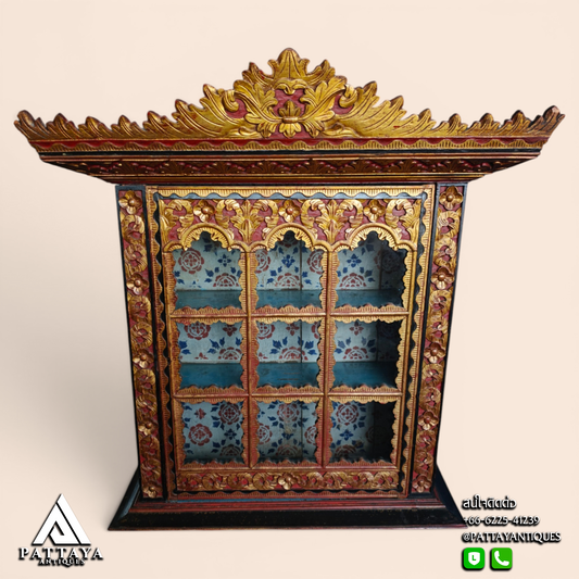 Lemari Pelambang Wall Display Cabinet