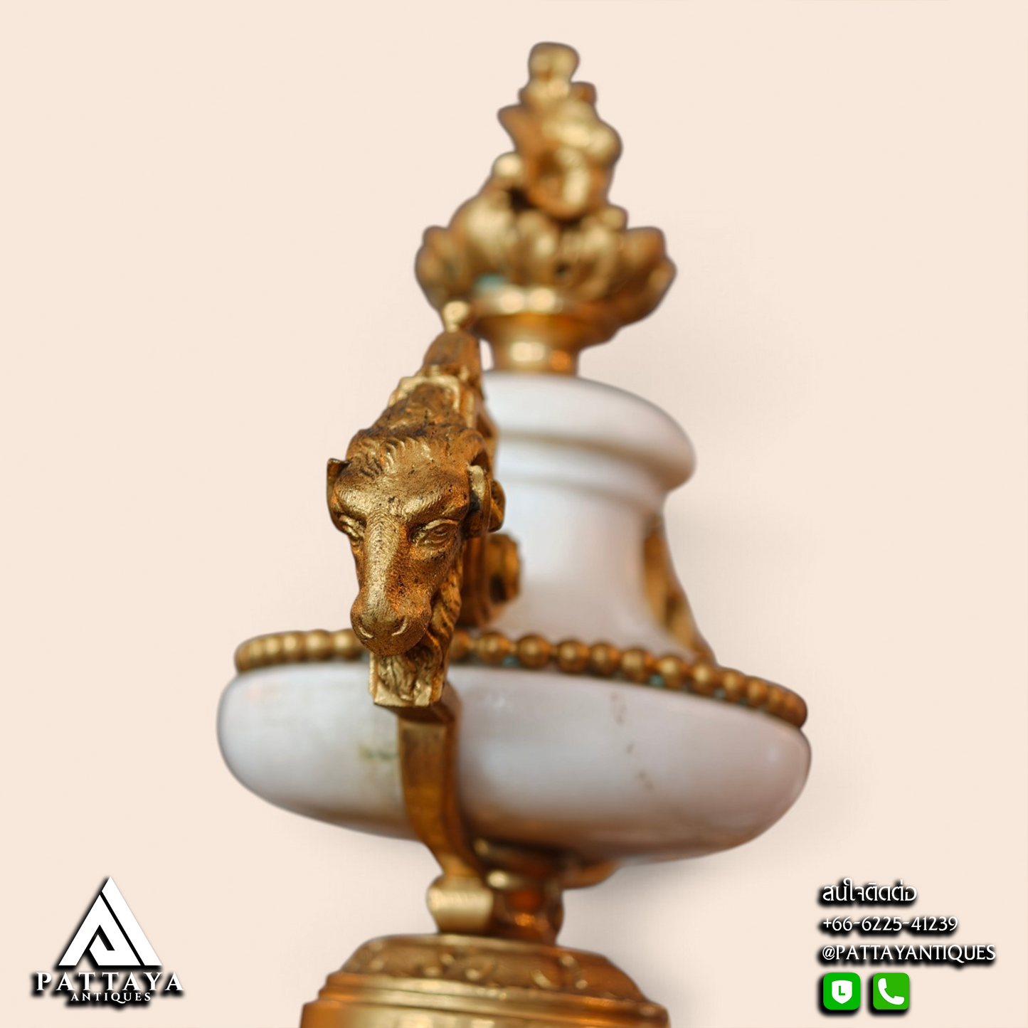 19th Century Louis XVI 3 Piece Marble Clock Set