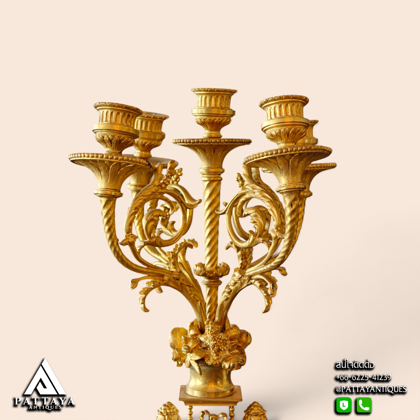19th Century Louis XVI 3 Piece Marble Clock Set