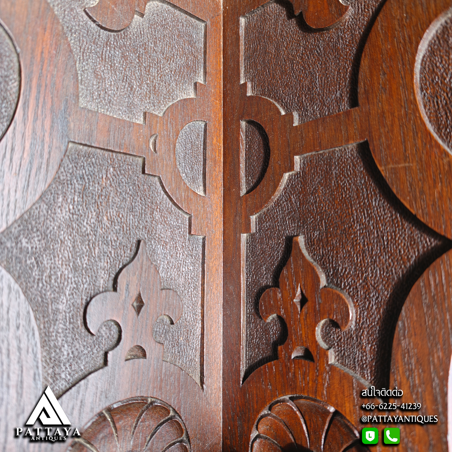 19th Century Oak Corner Wall Console