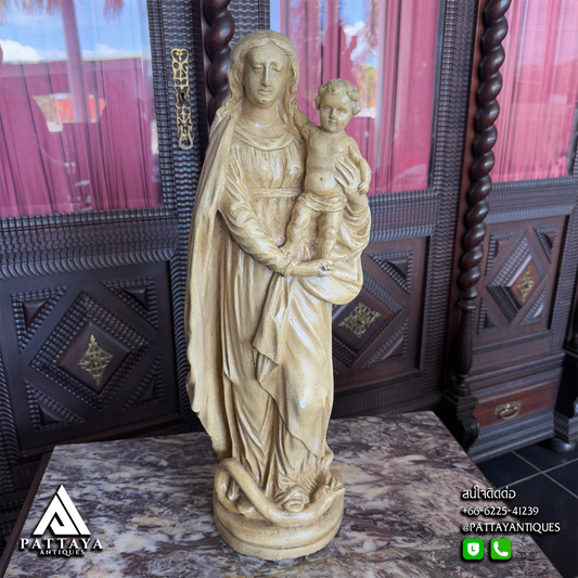 Plaster Virgin Mary