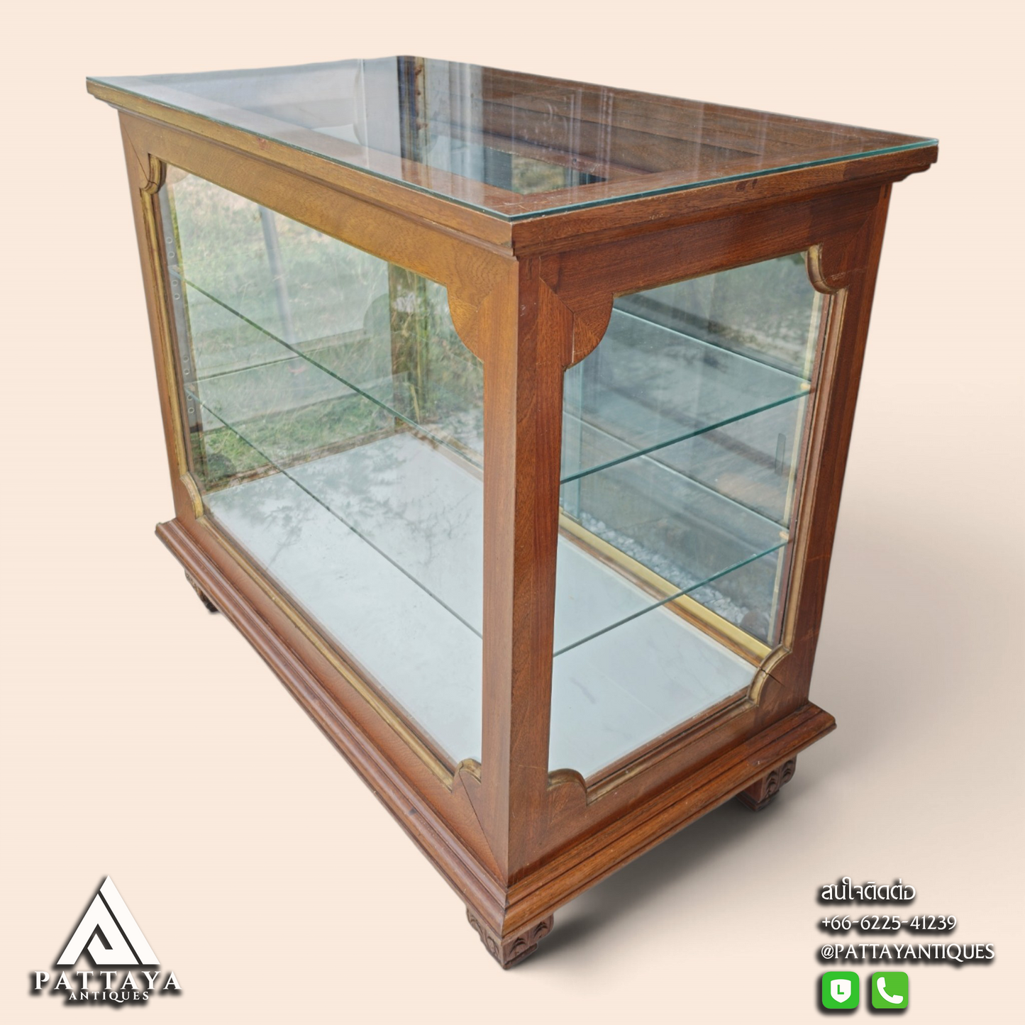 Vintage Shop Display Cabinet