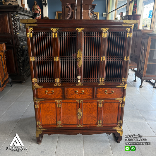 Vintage Korean 1920s cabinet