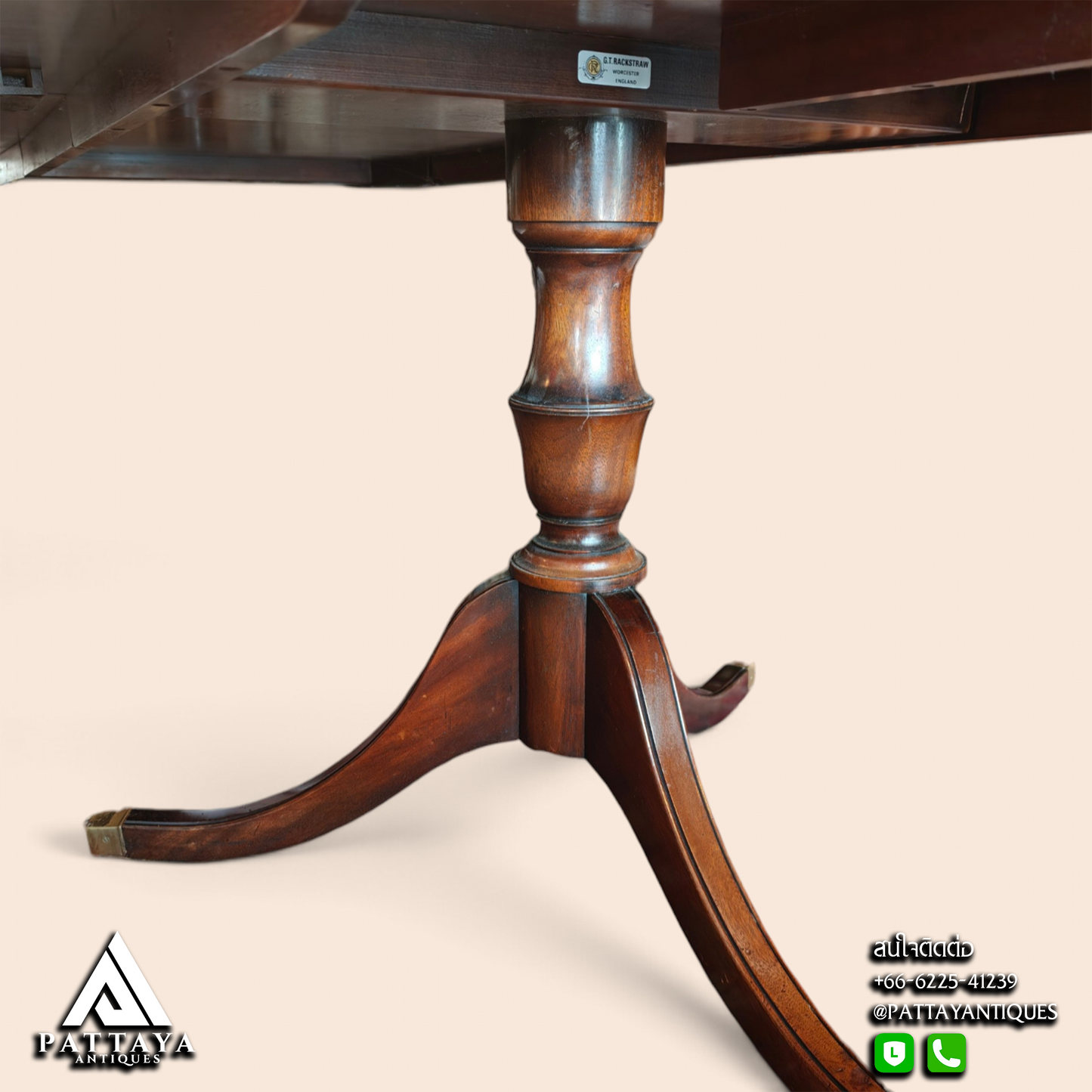 Classic Regency Mahogany Extending Table with 8 Chairs