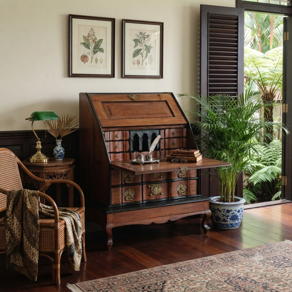 18th Century Dutch East Indies VOC Secretary