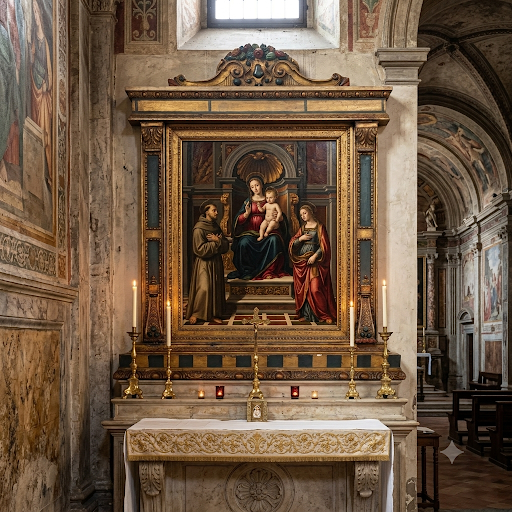 19th Century Italian Tabernacle Frame
